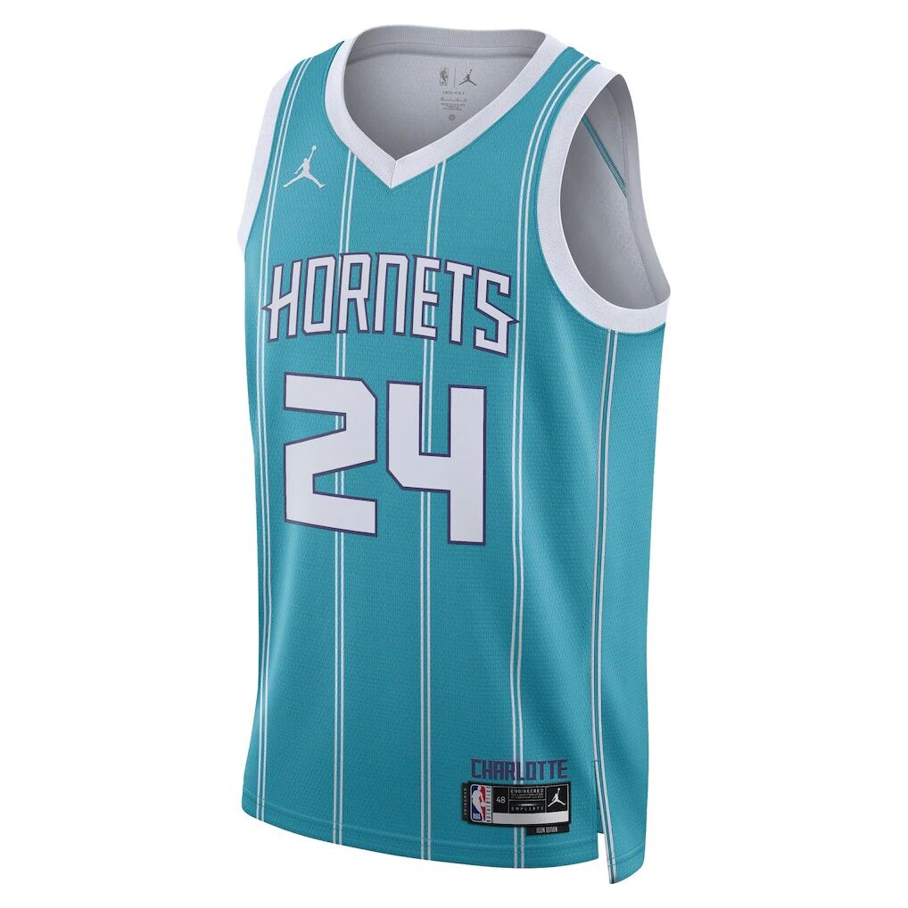 Brandon Miller Charlotte Hornets Nike Unisex NBA Draft Swingman Jersey – Icon Edition