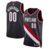 Scoot Henderson Portland Trail Blazers Nike Unisex 2023 NBA Draft Swingman Jersey - Black - Front View