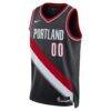 Scoot Henderson Portland Trail Blazers Nike Unisex 2023 NBA Draft Swingman Jersey - Black - Side View
