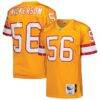 Hardy Nickerson Tampa Bay Buccaneers 1993 Mitchell & Ness Authentic Throwback Retired Player Jersey - Orange - Front View