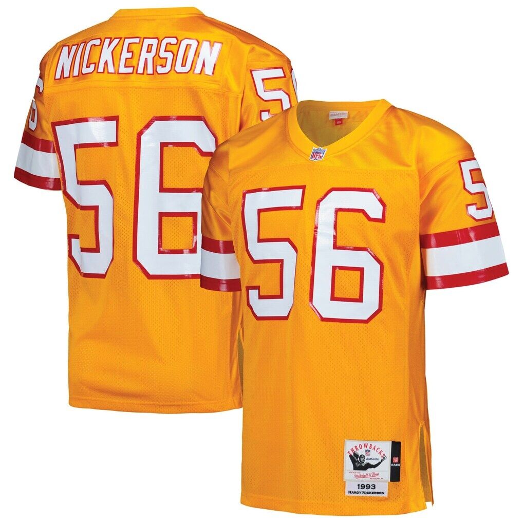Hardy Nickerson Tampa Bay Buccaneers 1993 Mitchell & Ness Authentic Throwback Retired Player Jersey