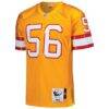 Hardy Nickerson Tampa Bay Buccaneers 1993 Mitchell & Ness Authentic Throwback Retired Player Jersey - Orange - Side View