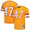 John Lynch Tampa Bay Buccaneers 1993 Mitchell & Ness Authentic Throwback Retired Player Jersey - Orange - Front View