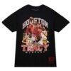 Tracy McGrady Houston Rockets Mitchell & Ness Hardwood Classics Bling Concert Player T-Shirt - Black - Back View