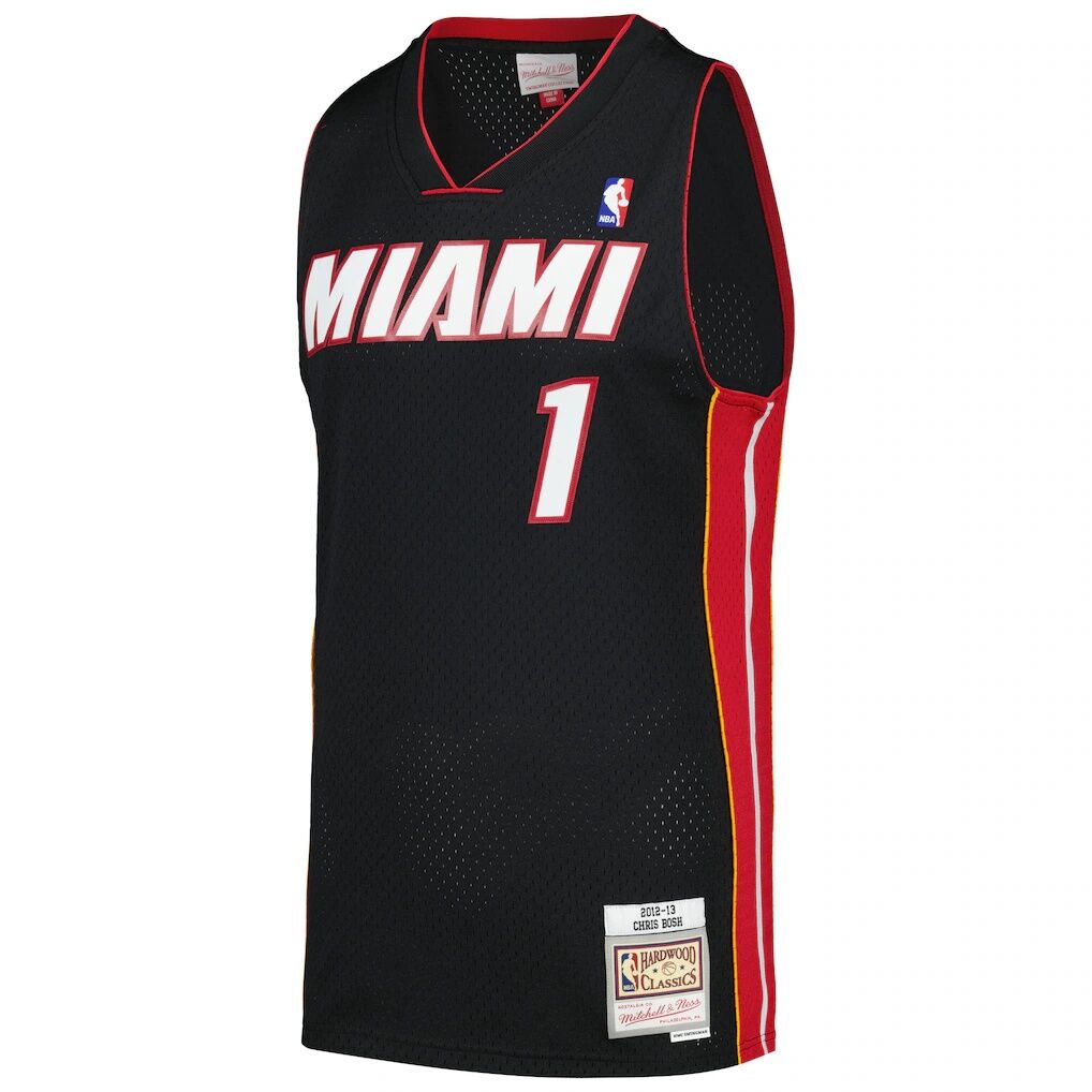 Chris Bosh Miami Heat Mitchell & Ness  2012/13 Hardwood Classics Swingman Jersey