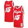 Vince Carter Memphis Grizzlies Mitchell & Ness 2015/16 Hardwood Classics Swingman Jersey - Red - Front View