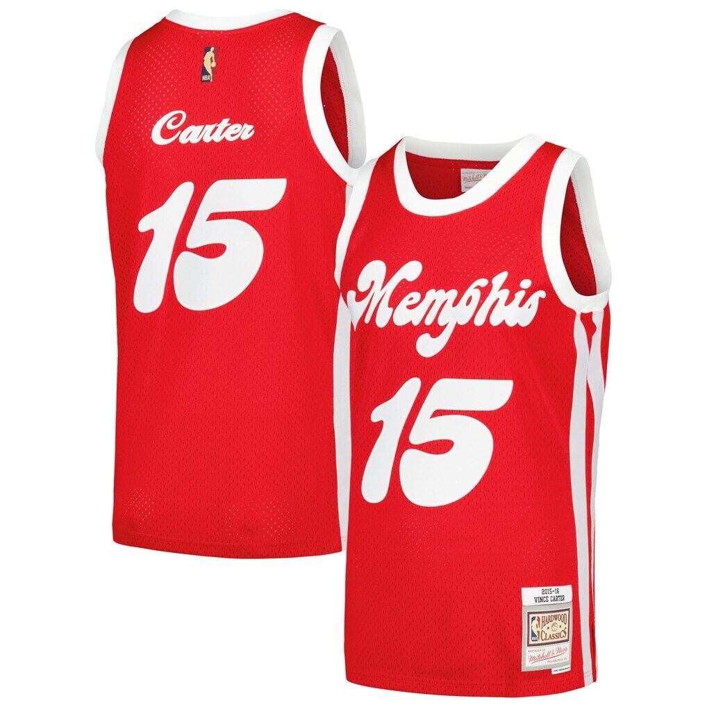 Vince Carter Memphis Grizzlies Mitchell & Ness  2015/16 Hardwood Classics Swingman Jersey