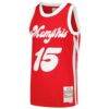 Vince Carter Memphis Grizzlies Mitchell & Ness 2015/16 Hardwood Classics Swingman Jersey - Red - Side View