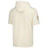 New York Mets Pro Standard Neutral Hoodie T-Shirt - Cream - Front View