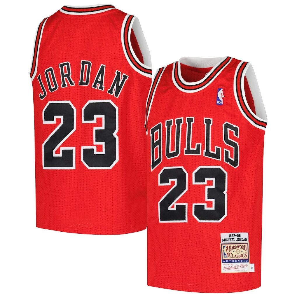 Michael Jordan Chicago Bulls Mitchell & Ness Youth Hardwood Classics 1997/98 Authentic Jersey
