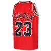 Michael Jordan Chicago Bulls Mitchell & Ness Youth Hardwood Classics 1997/98 Authentic Jersey - Red - Side View
