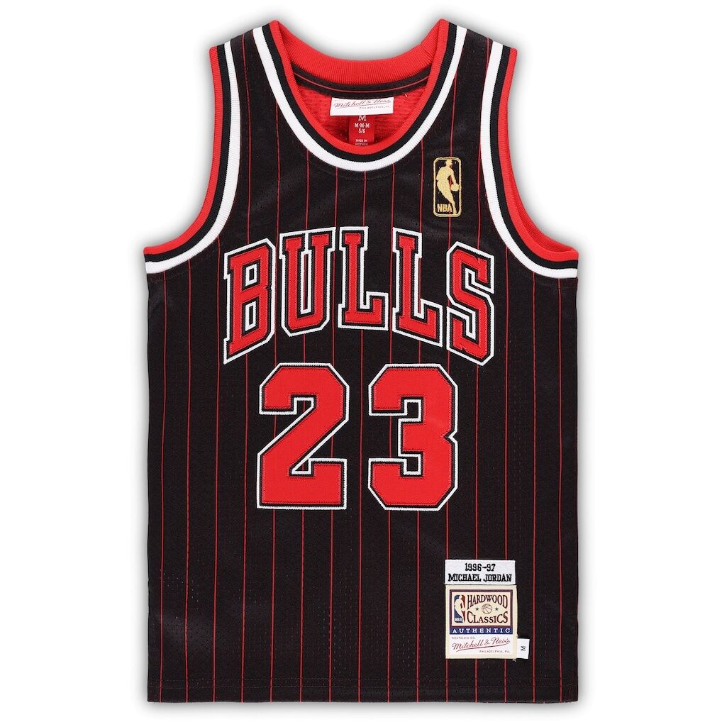 Michael Jordan Chicago Bulls Mitchell & Ness Preschool 1996/97 Hardwood Classics Authentic Jersey