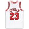 Michael Jordan Chicago Bulls Mitchell & Ness Toddler 1997/98 Hardwood Classics Authentic Jersey - White - Side View