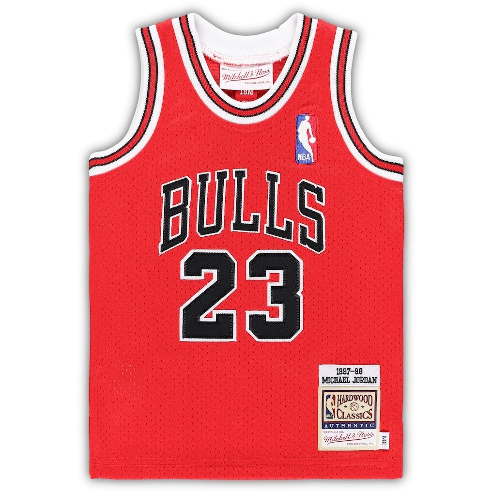 Michael Jordan Chicago Bulls Mitchell & Ness Infant 1985/86 Hardwood Classics Authentic Jersey