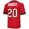 Ronde Barber Tampa Bay Buccaneers Mitchell & Ness Legacy Replica Jersey - Red - Detail View