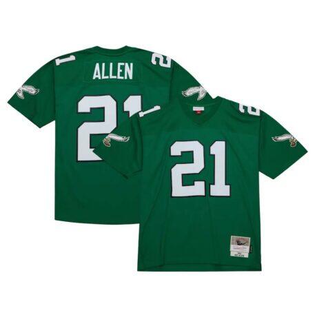 Eric Allen Philadelphia Eagles Mitchell & Ness Legacy Replica Jersey - - Front View