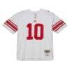 Eli Manning New York Giants Mitchell & Ness Legacy Replica Jersey - White - Side View