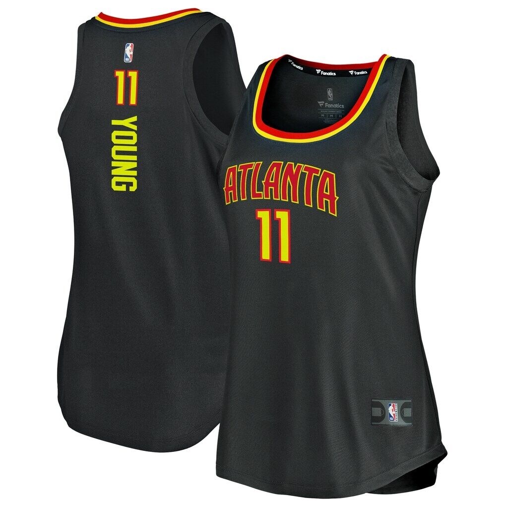 Trae Young Atlanta Hawks Fashion7 Women's Fast Break Tank Jersey - Icon Edition