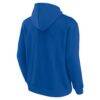 Golden State Warriors Fashion7 Unisex Elements Super Soft Fleece Pullover Hoodie - Royal - Detail View