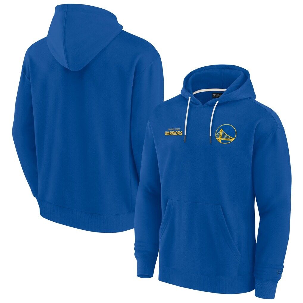 Golden State Warriors Fashion7 Unisex Elements Super Soft Fleece Pullover Hoodie – Royal