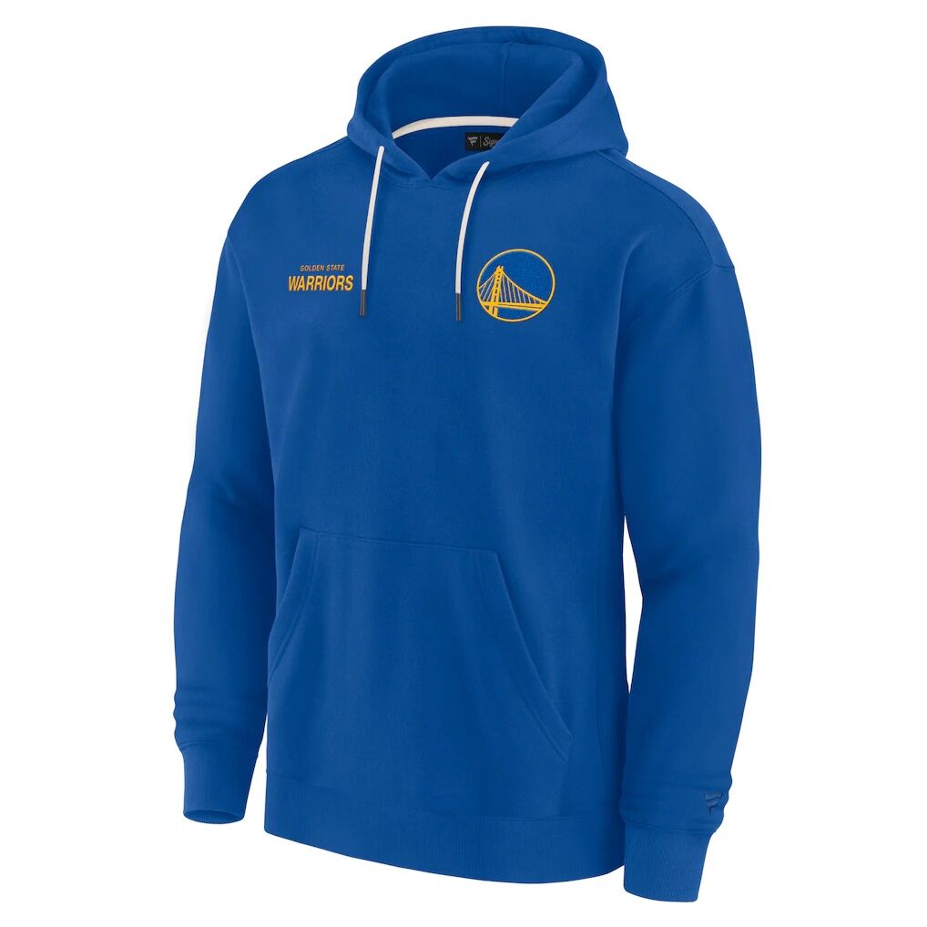 Golden State Warriors Fashion7 Unisex Elements Super Soft Fleece Pullover Hoodie – Royal