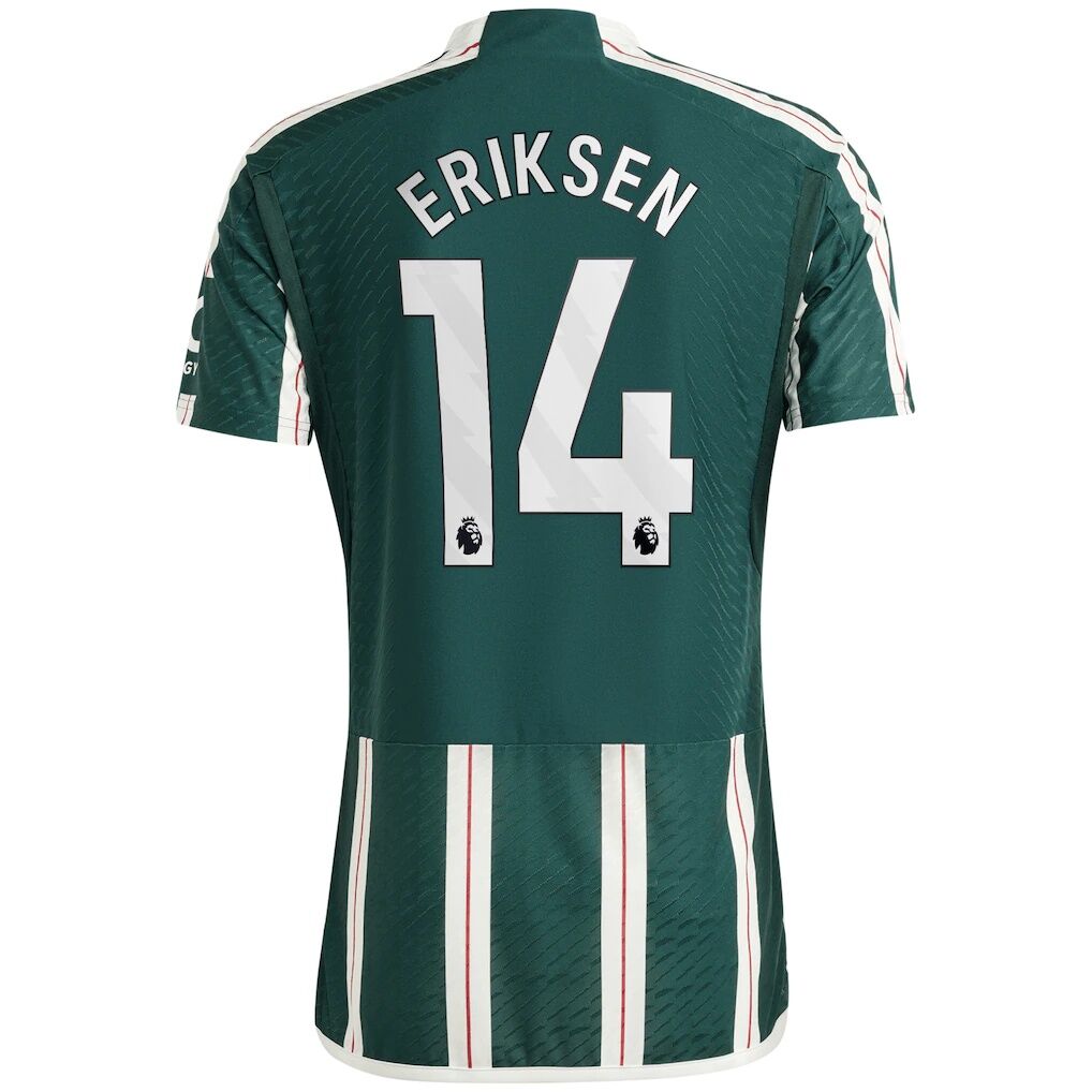 Christian Eriksen Manchester United adidas 2023/24 Away Authentic Player Jersey