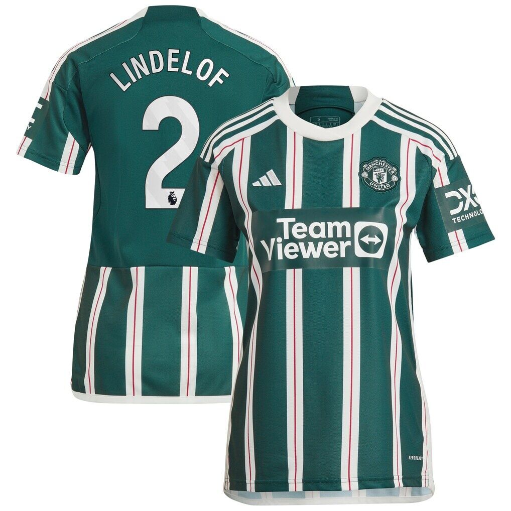 Victor Lindelof Manchester United adidas Women’s 2023/24 Away Replica Player Jersey