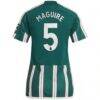 Harry Maguire Manchester United adidas Women's 2023/24 Away Replica Player Jersey - Green - Detail View