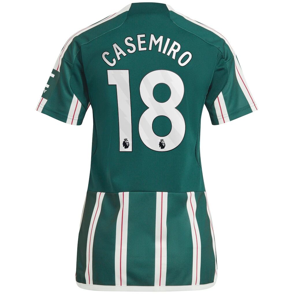 Casemiro Manchester United adidas Women's 2023/24 Away Replica Player Jersey