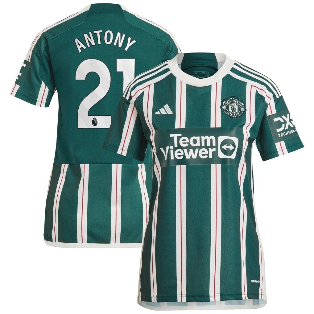 Antony Manchester United adidas Women’s 2023/24 Away Replica Player Jersey