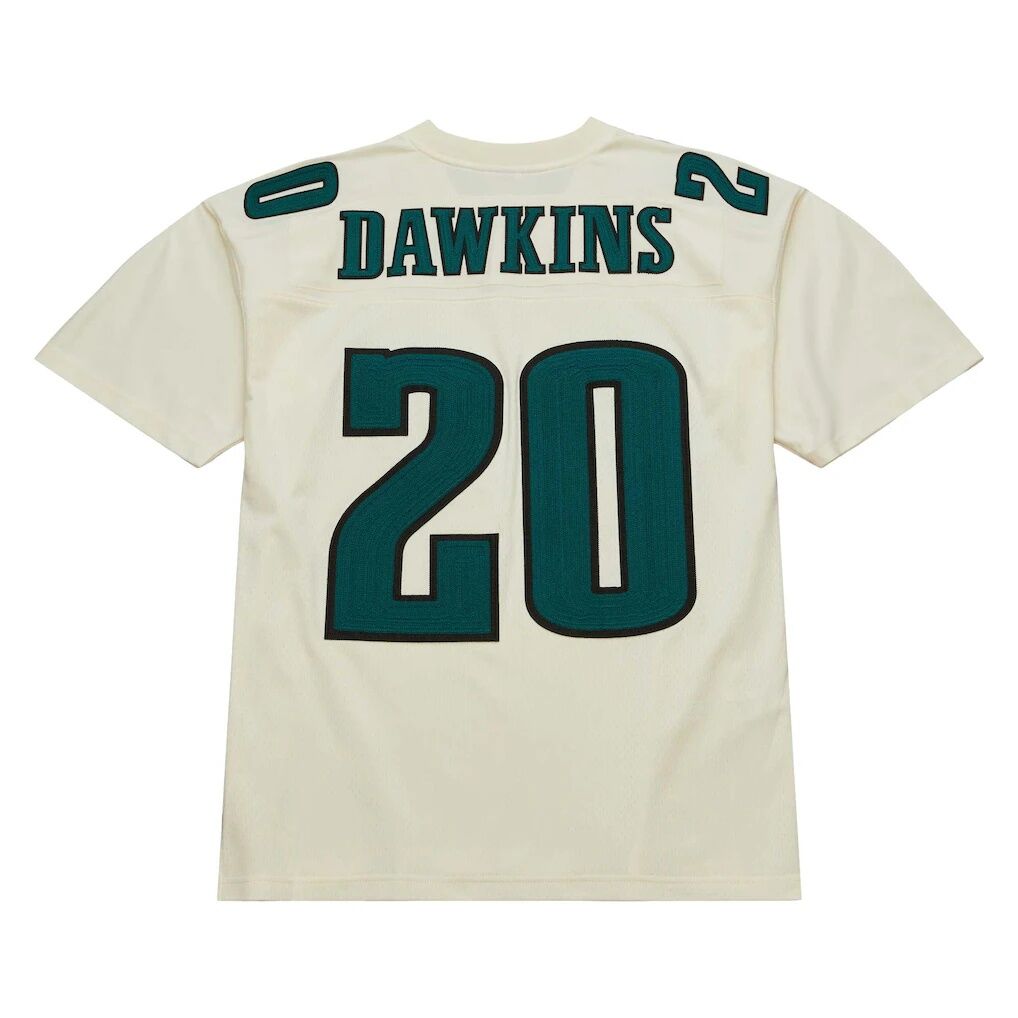 Brian Dawkins Philadelphia Eagles Mitchell & Ness Chainstitch Legacy Jersey