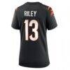 Ken Riley Cincinnati Bengals Nike Women's Retired Player Game Jersey - Black - Detail View