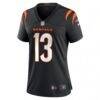 Ken Riley Cincinnati Bengals Nike Women's Retired Player Game Jersey - Black - Side View