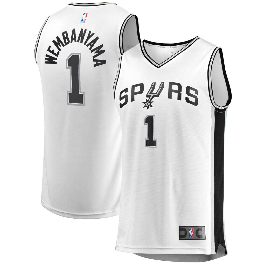 Victor Wembanyama San Antonio Spurs Fashion7 Fast Break Player Jersey - Association Edition