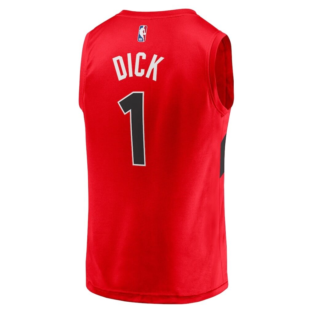 Gradey Dick Toronto Raptors Fashion7 Fast Break Player Jersey - Icon Edition