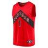 Gradey Dick Toronto Raptors Fashion7 Fast Break Player Jersey - Red - Side View