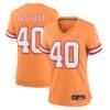 Mike Alstott Tampa Bay Buccaneers Nike Women's Throwback Game Jersey - Orange - Front View