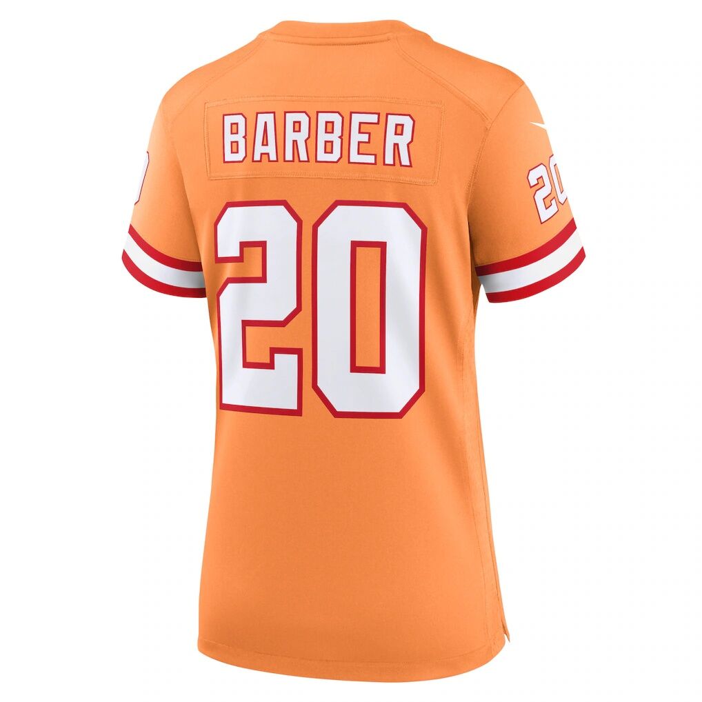 Ronde Barber Tampa Bay Buccaneers Nike Women's Throwback Game Jersey
