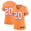 Ronde Barber Tampa Bay Buccaneers Nike Women's Throwback Game Jersey - Orange - Front View