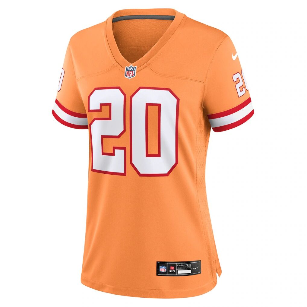 Ronde Barber Tampa Bay Buccaneers Nike Women's Throwback Game Jersey