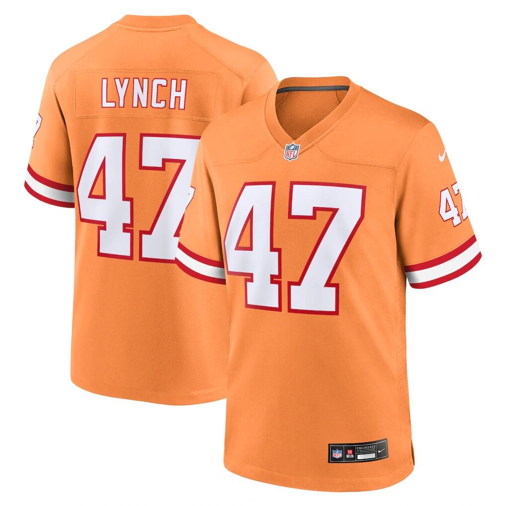 John Lynch Tampa Bay Buccaneers Nike Throwback Game Jersey