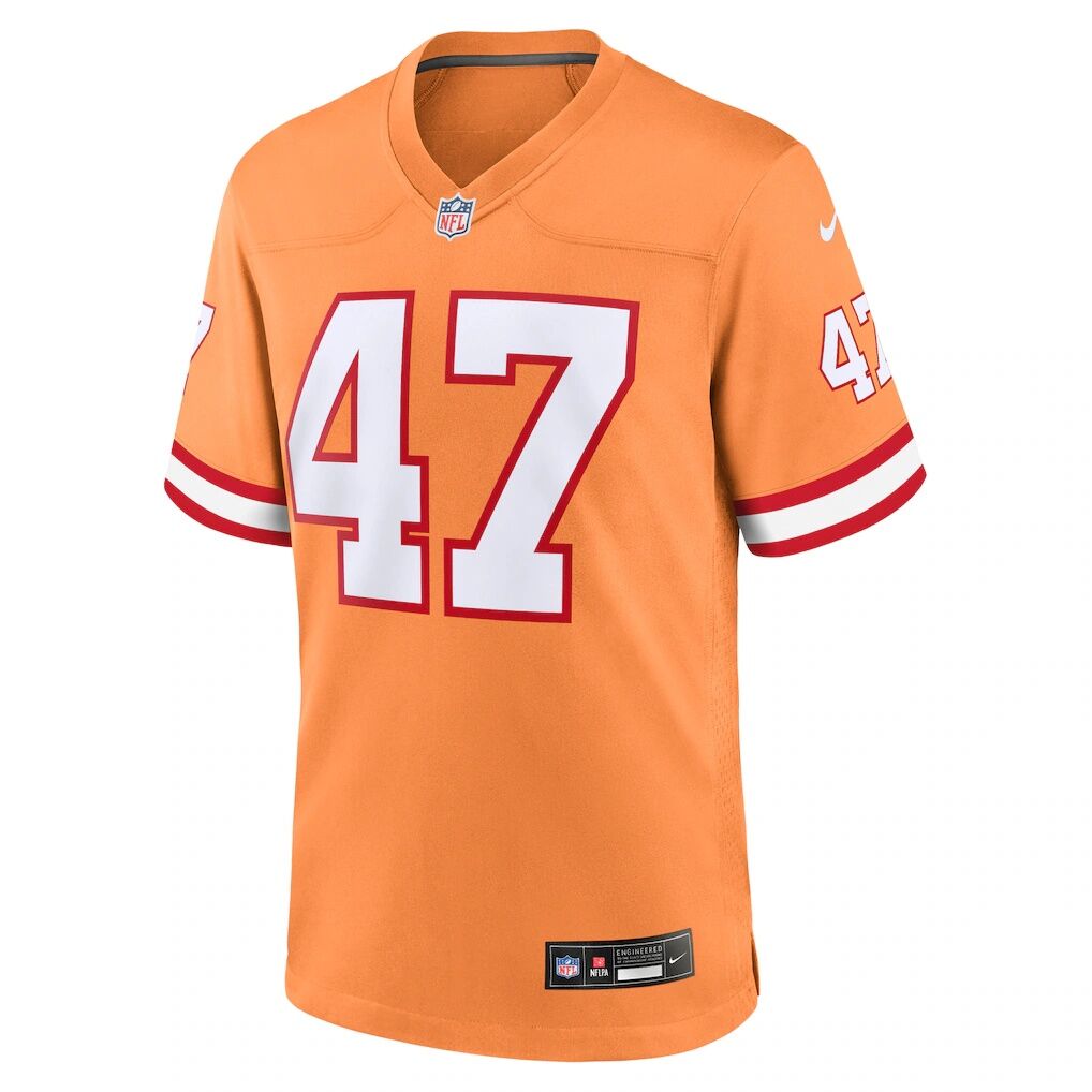John Lynch Tampa Bay Buccaneers Nike Throwback Game Jersey