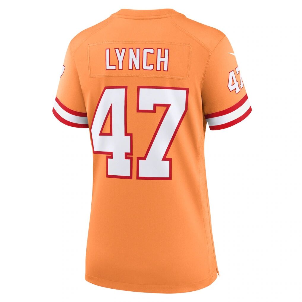 John Lynch Tampa Bay Buccaneers Nike Women's Throwback Game Jersey