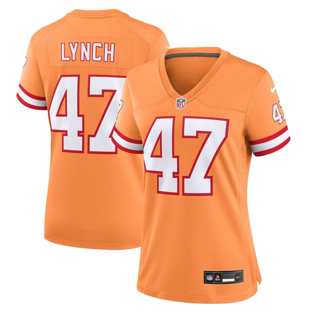 John Lynch Tampa Bay Buccaneers Nike Women's Throwback Game Jersey