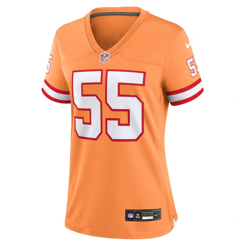 Derrick Brooks Tampa Bay Buccaneers Nike Women's Throwback Game Jersey