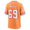 Cody Mauch Tampa Bay Buccaneers Nike Alternate Game Jersey - Orange - Detail View