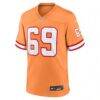 Cody Mauch Tampa Bay Buccaneers Nike Alternate Game Jersey - Orange - Side View