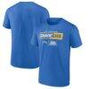 Los Angeles Chargers NFL x Bud Light T-Shirt - Blue - Front View