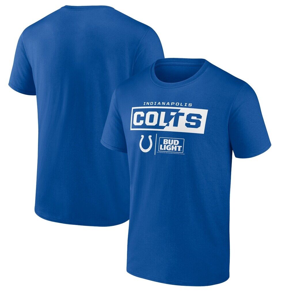 Indianapolis Colts NFL x Bud Light T-Shirt - Royal