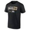 New Orleans Saints NFL x Bud Light T-Shirt - Black - Side View